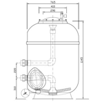    Evospace Galaxia Pro .765 , DN50, H = 1150 , , . 