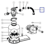      Emaux FSP500-6-Way (89031801)