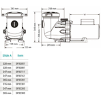     Hayward Tristar SP32203 (380V, 2 HP)