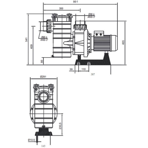     Hayward HCP 38253E IE3 (380V, 41 ./)