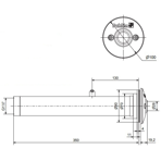     Pahlen Marine 350,  d 26 , AISI316