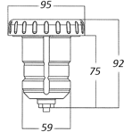       ABS- 50  Pool King  2,5 , PA17883V