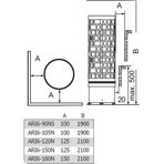    Sawo Aries ARI6 180NS-P