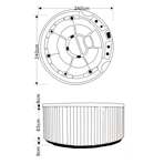    Kingston JCS - 67 24095   9583 Sahara,  P - 05 Teak