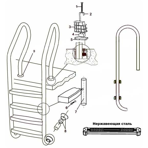     Mayer Schwimmbad Muro 4   MU-415  AISI-304