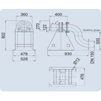    Oase Water Screen Nozzle ( ) XS