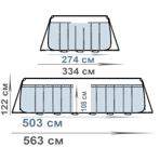    INTEX Prism Frame Oval 26796, 503274x122  ()