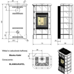 - Kratki BLANKA KAFEL K () 8 kw